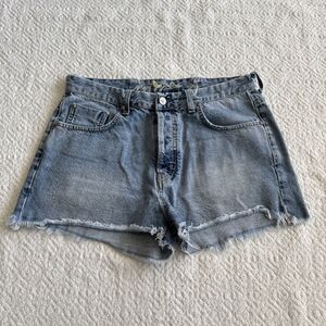 M.I.H Halsey Cut Off Halo Jean Shorts Blue Size 30